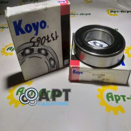 6212 2RS KOYO Підшипник однорядний кульковий