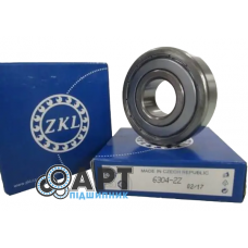 6304-ZZ ZKL Підшипник однорядний кульковий