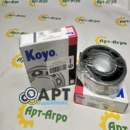 6309 2RSCM KOYO Підшипник однорядний кульковий