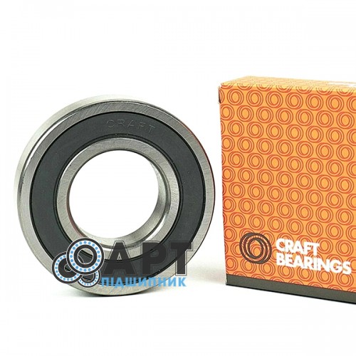 16005-2RS CRAFT Підшипник однорядний кульковий