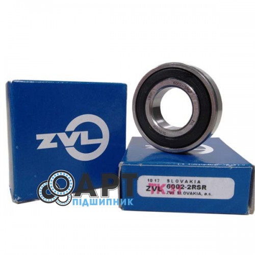 6002-2RS ZVL Підшипник однорядний кульковий