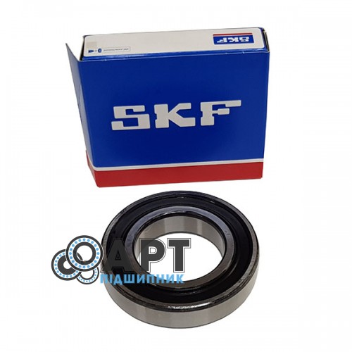 6208-2RS1 SKF Підшипник однорядний кульковий
