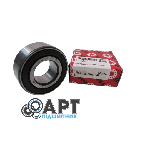 3205-BD-XL-2HRS-TVH-C3 FAG Підшипник дворядний кульковий