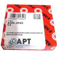 6306-2RSR/C4 FAG Підшипник однорядний кульковий