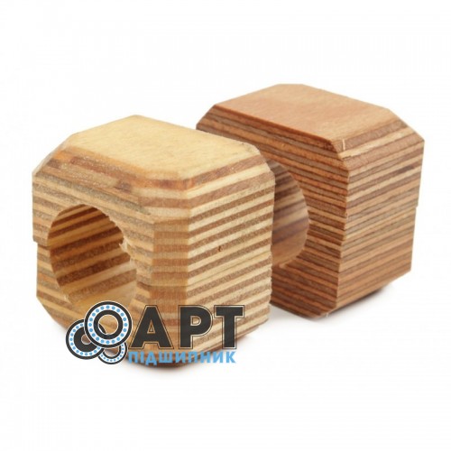 Дерев'яний підшипник соломотряса комбайна Claas - d25мм (791187, 000791187)