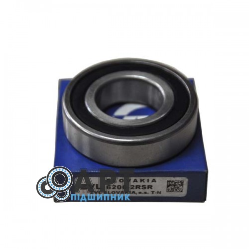 6206-2RS ZVL Підшипник однорядний кульковий