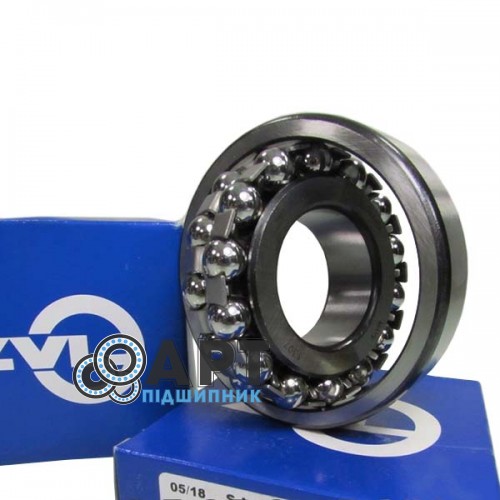 1307 ZVL Підшипник дворядний кульковий