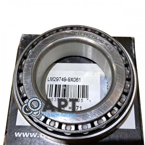 LM 29749/10 TIMKEN Підшипник роликовий конічний