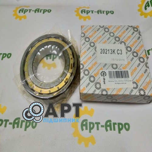20213-K-TVP-C3 Кіт Підшипник однорядний роликовий з конусним внутрішнім кільцем (латунний сепаратор)