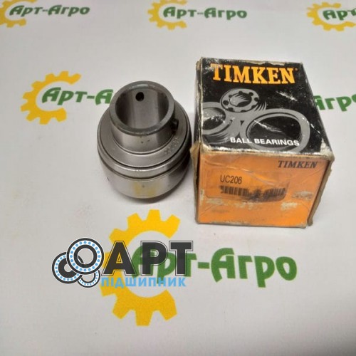 UC 206 TIMKEN Підшипник однорядний кульковий