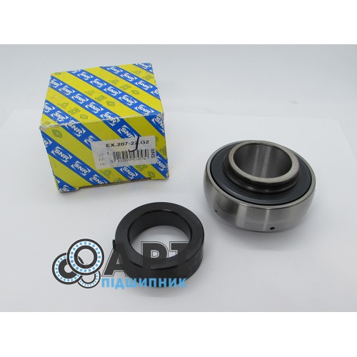 EX.207-22.G2 SNR закріплюваний кульковий підшипник