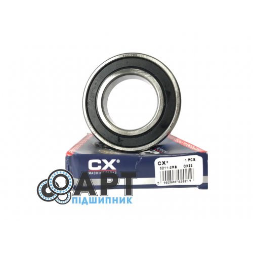 6211-2RS CX Підшипник однорядний кульковий