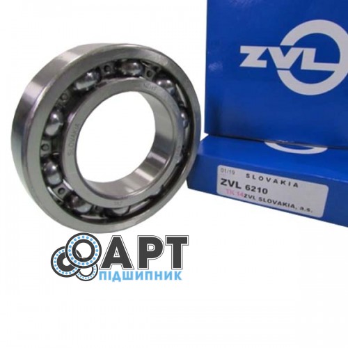 6210 ZVL Підшипник однорядний кульковий