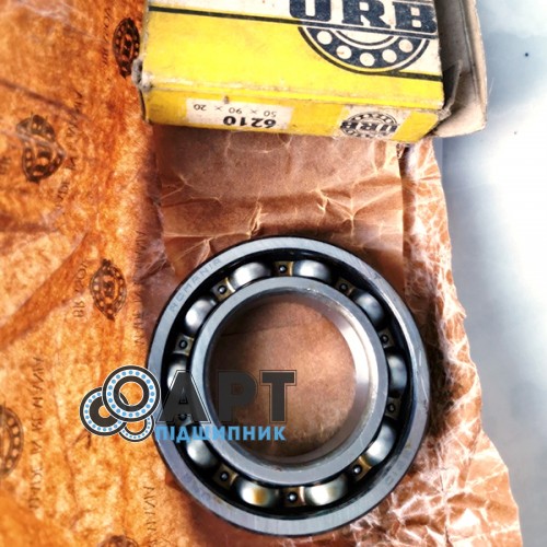6210 URB Підшипник однорядний кульковий