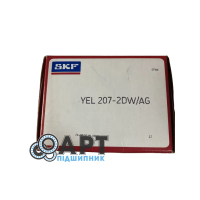 YEL 207-2DW/AG SKF Закріплюваний кульковий підшипник