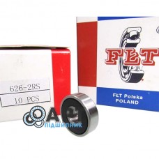 626-2RS FLT Підшипник однорядний кульковий