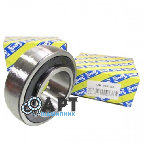 UK.208.G2 SNR Підшипник однорядний кульковий з конічним отвором