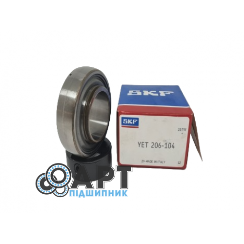 YET 206-104 SKF закріплюваний кульковий підшипник