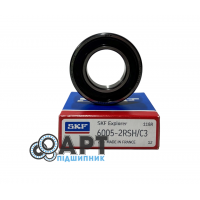 6005-2RSH/C3 SKF Підшипник однорядний кульковий