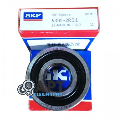 6305-2RS1 SKF Підшипник однорядний кульковий