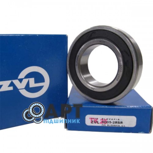 6005-2RS ZVL Підшипник однорядний кульковий
