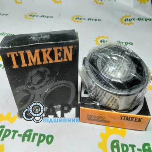 6309-2RS TIMKEN Підшипник однорядний кульковий