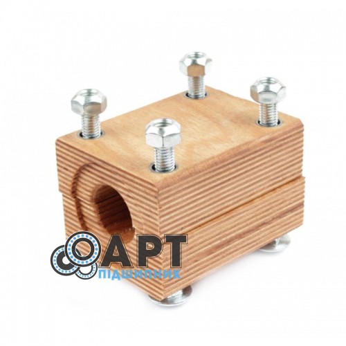 618254Деревянний підшипник соломотряса комбайна Claas - 61х80х105мм [TR]