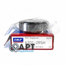6301-2RSH SKF Підшипник однорядний кульковий