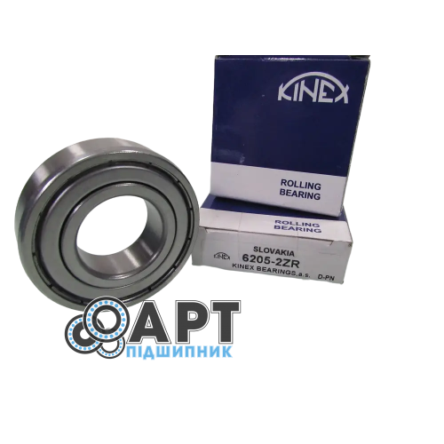 6205-2Z KINEX Підшипник однорядний кульковий