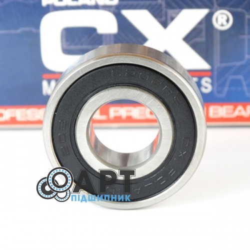 6202-2RS CX Підшипник однорядний кульковий