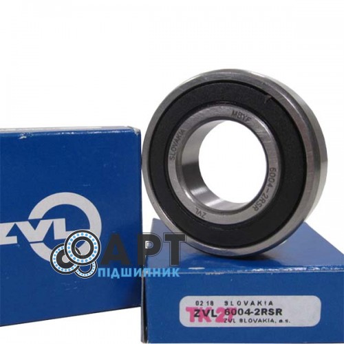 6004-2RS ZVL Підшипник однорядний кульковий