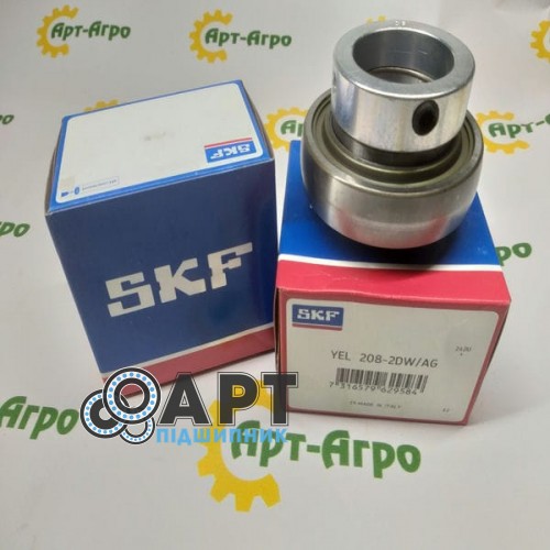 YEL 208-2DW/AG SKF Закріплюваний кульковий підшипник