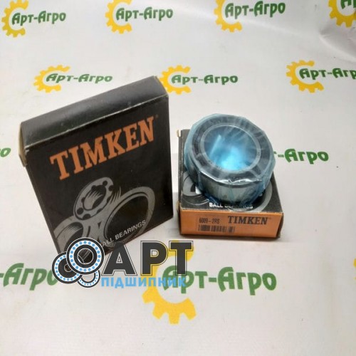 6009 2RS TIMKEN (Без УП) Підшипник однорядний кульковий