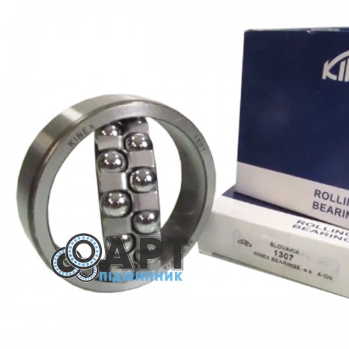 1307 KINEX Підшипник дворядний кульковий