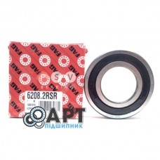 6208 2RS FAG (Без УП) Підшипник однорядний кульковий