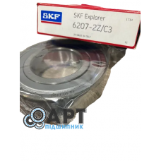 6207-2Z/C3 SKF Підшипник однорядний кульковий