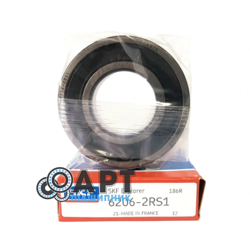 6206-2RS1 SKF Підшипник однорядний кульковий