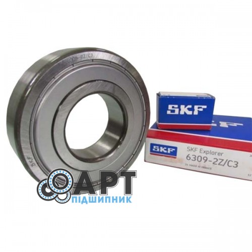 6309-2Z / C3 SKF Підшипник однорядний кульковий