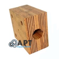 AZ42249 Дерев'яний підшипник для вала соломотряса 28 мм комбайна John Deere