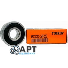 6000 2RS TIMKEN Підшипник однорядний кульковий