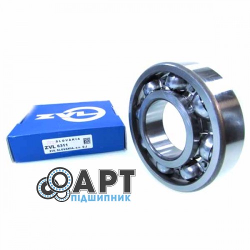 6311 ZVL Підшипник однорядний кульковий
