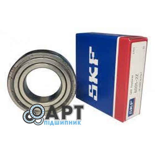 6005-2Z SKF Підшипник однорядний кульковий