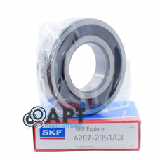 6207-2RS1/C3 SKF Підшипник однорядний кульковий