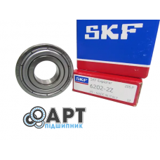 6202-2Z SKF Підшипник однорядний кульковий