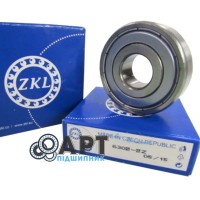 6302-ZZ ZKL Підшипник однорядний кульковий