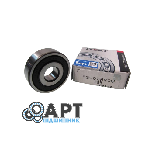 6200 2RSCM KOYO Підшипник однорядний кульковий
