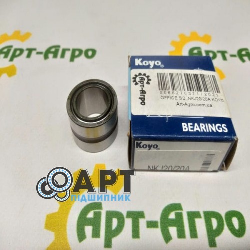 NKJ20 / 20A KOYO (CZECH) Підшипник голчастий
