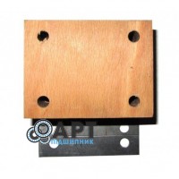 Дерев'яний підшипник соломотряса комбайна Massey Ferguson - 100х75х55мм