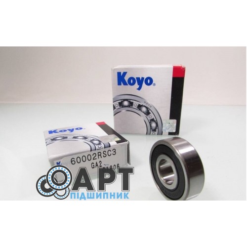 6000 2RSC3 KOYO Підшипник однорядний кульковий