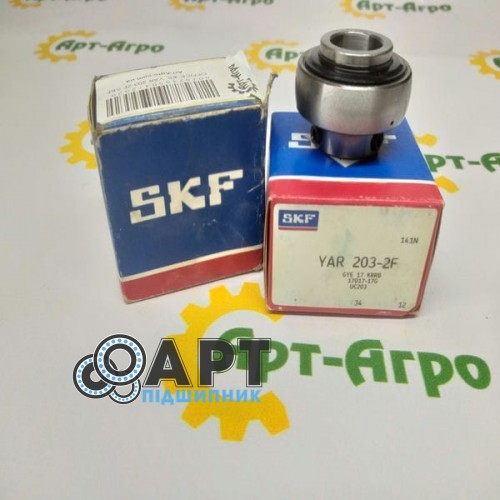 YAR 203-2F SKF Підшипник однорядний кульковий